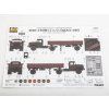 ZIL-130B1 s navěsem ODAZ-885 1:35 - AVD  ZIL-130B1 + navěs - stavebnice KIT