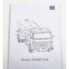 Škoda LIAZ 100.850 SA8 cisterna 1:43 - AVD  Škoda LIAZ 100.850 SA8 - stavebnice AVD