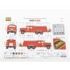 ZIS-151 PMZM-3 Hasiči 1:43 stavebnice KIT - AVD  ZIS 151 - stavebnice