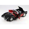 Chevrolet Corvette Spider 1957 černá 1:24 - Welly  Chevrolet Corvette - kovový model