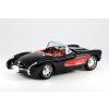 Chevrolet Corvette Spider 1957 černá 1:24 - Welly  Chevrolet Corvette - kovový model