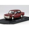 Simca 1000 1962 vínová 1:43 - Hachette časopis s modelem  Simca 1000 - kovový model