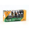 Sada figurek 4 kus Fs10 1:64 - Tiny Toys  Miniaturní figurky