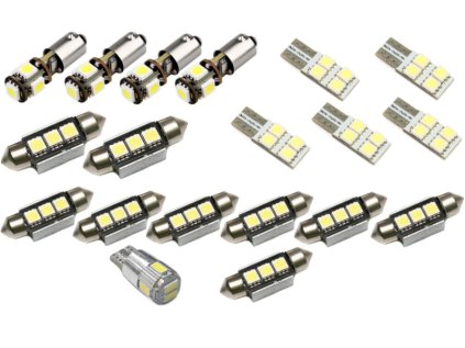 3344 led osvetleni interieru audi a6 c5 sedan sada