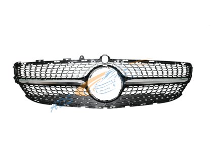 W218 Diamond Grille With Camera 2015 2018 Black