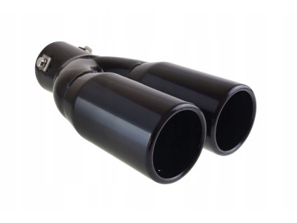 2741 inox mt 004b koncovka vyfuku 225x130x63mm barva cerna matna dyfuzor bass