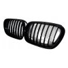 5457 predni maska ledvinky mrizky bmw x5 e53 01 03 cerna leskla