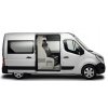 Autopotah LOGO Renault Master, Opel Movano, 7 místné (varianta sedadla 1.  dvojité sedadlo dělené s přístupem do skříněk)