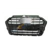A3 17 Grille N Chrome Stripe N acc hole full gloss black W EU Number plate