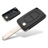 Náhradní obal klíče 2-tlačítkový, PEUGEOT 207 307 308 PARTNER (HU83) (varianta 1)