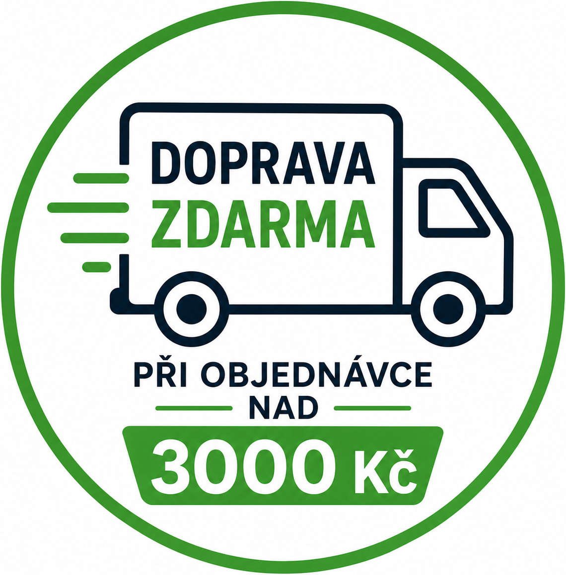 Doprava zdarma při objednávce nad 3 000 Kč