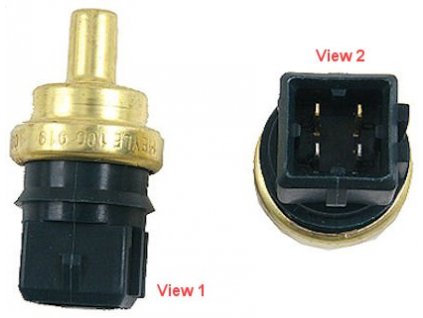 Čidlo teploty dvojité 4 POL. OCTAVIA   FEBI / DE (059919501, 078919501B )