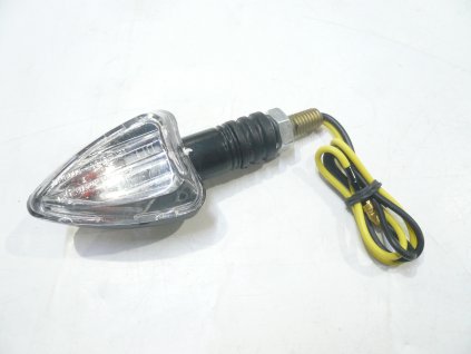 Blinkr UNI MINI trojúhelník bílé sklo