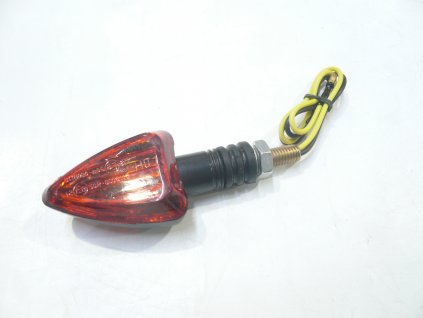 Blinkr UNI MINI trojúhelník oranž sklo 12V