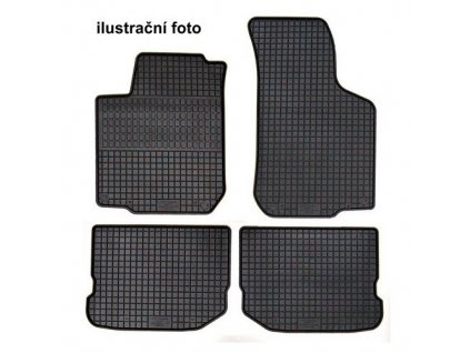 Koberce gumové přesné - Škoda Octavia II (05-)  (DCC600002A)