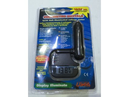 Elektronický tester digitální 12/24V dobíjecí soustavy  LAMPA / IT