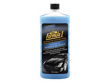 FORMULA 1 PREMIUM WASH/WAX autošampón s polymery 946ml