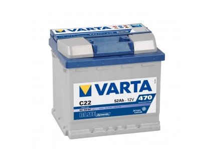 Varta 12V 52Ah 470A EN blue dynamic  CZ+