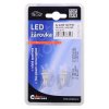 Žárovka 4LED 12V T10 bílá 2ks
