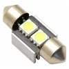 Žárovka 2 SMD LED 12V suf. SV8.5 s rezistorem CAN-BUS ready bílá