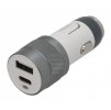 Zástrčka HAMMER 12-24V USB-A/USB-C 3,1A