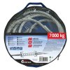 Lano vyprošťovací 7000kg s karabinami odpružené