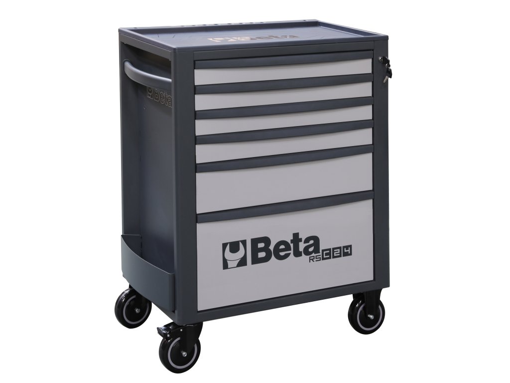 Dielenský vozík, 6 zásuviek, sivý - Beta Tools