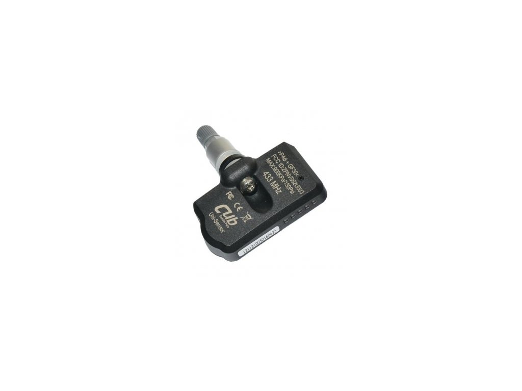Senzor TPMS CUB EU 433 MHz, programovateľný, s ALU ventilom - BAZAAR produkt
