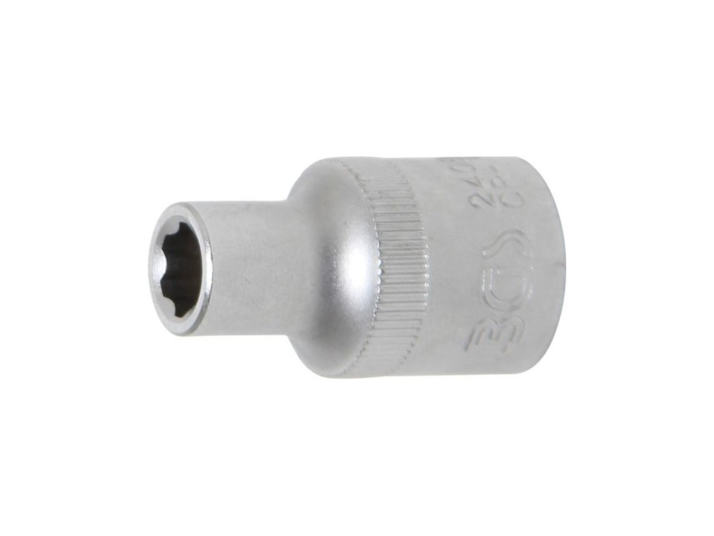 Hlavice nástrčná, 1/2", 8 mm, profil Super Lock - BGS 2408