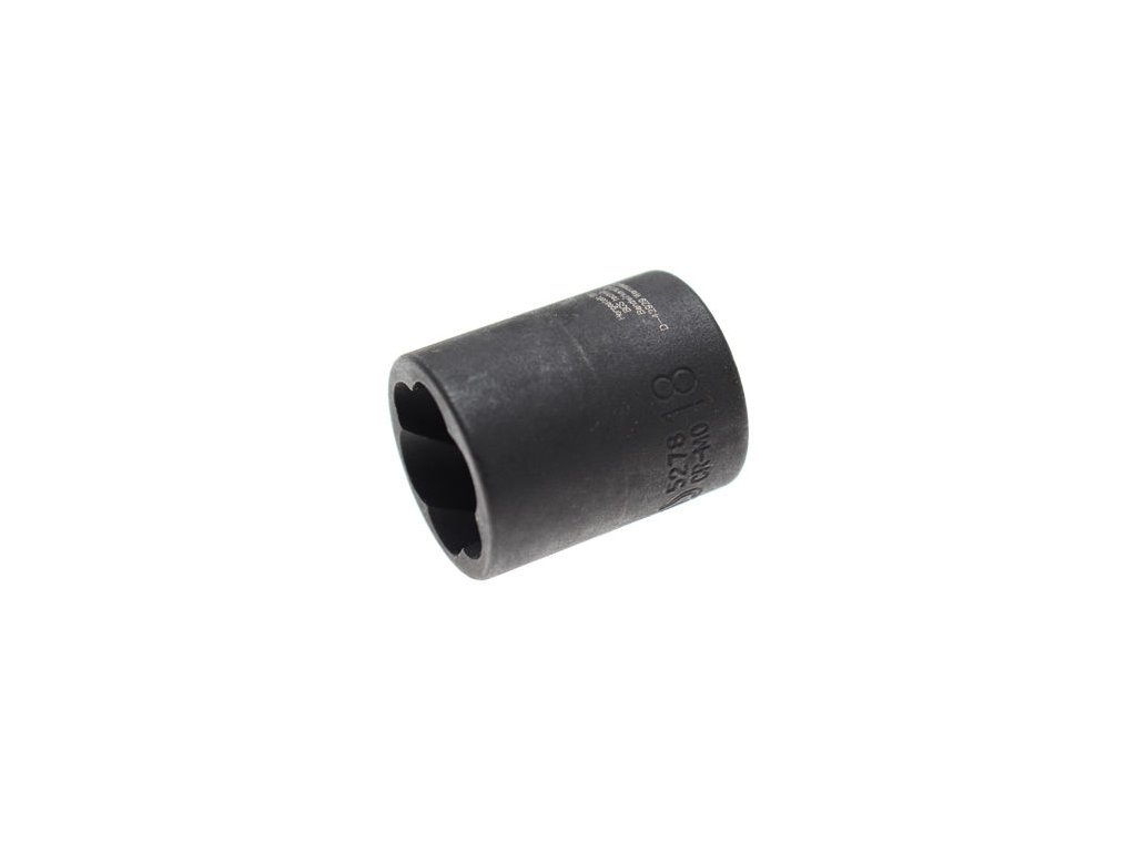 Nástrčná hlavice 3/8" 18 mm, na poškozené - stržené šrouby - BGS 5278