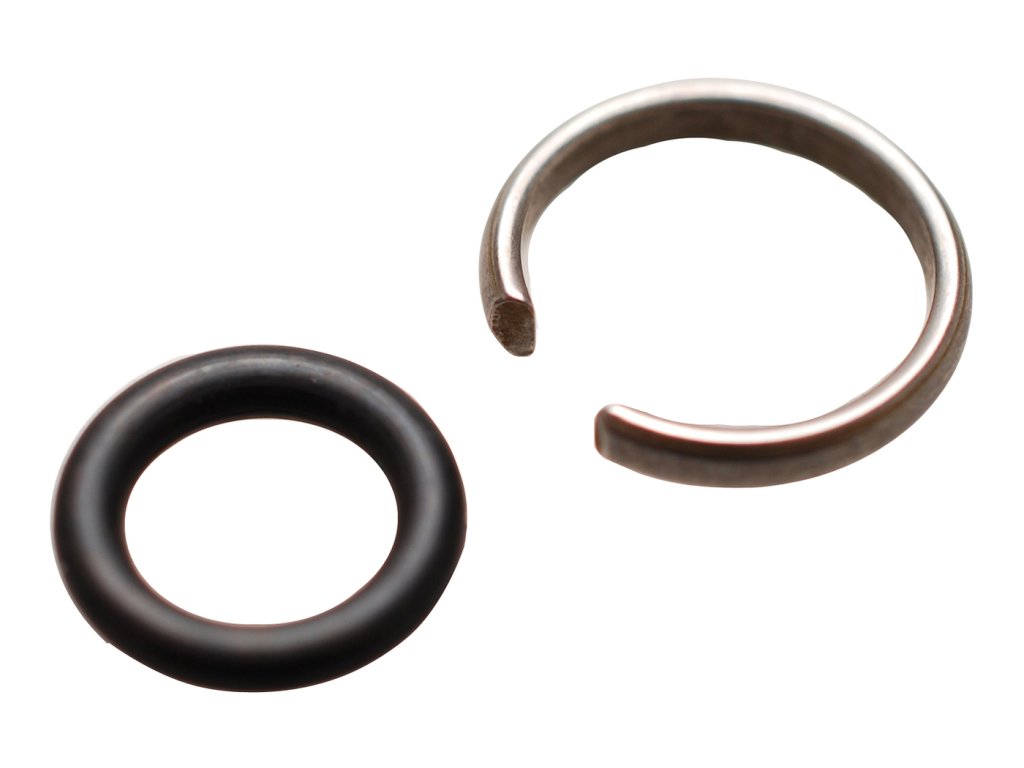 Náhradní upínací kovový kroužek a O-kroužek, pro rázový utahovák 1/2" - BGS 32899 01