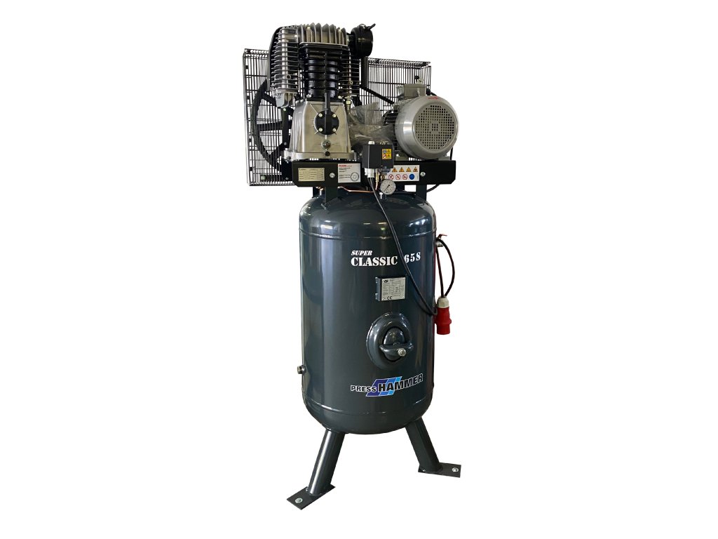 Pístový kompresor 270l 7,5kw- PRESS-HAMMER Super Classic 55/15S