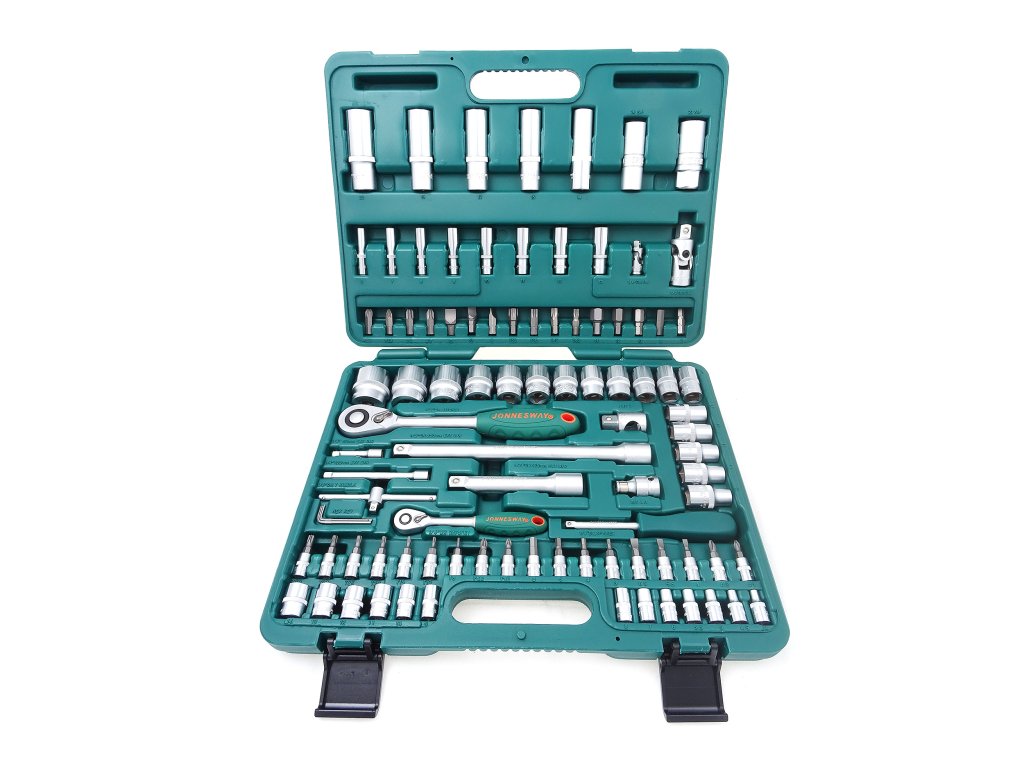 Gola sada 1/4" a 1/2", 94 kusů - JONNESWAY S04H52494S 01