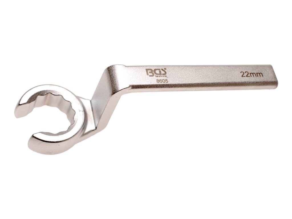 Otevřený očkový klíč na lambdasondy 22mm - BGS 8605 01