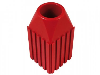 Plastové CNC lôžko na nástroje Mk4, 52 x 52 x 102 mm, červené