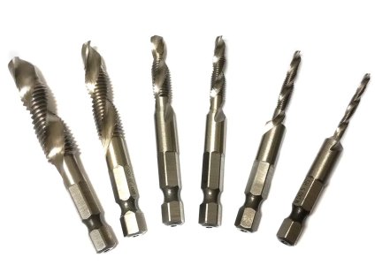 Sada vrtáků se závitníky, M3-M10, 6 ks - MAGG 070018_2