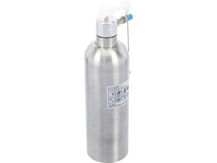 Fľaša s rozprašovačom, nerezová oceľ, 650 ml, prevádzkový tlak 6,3 bar - BGS 72050