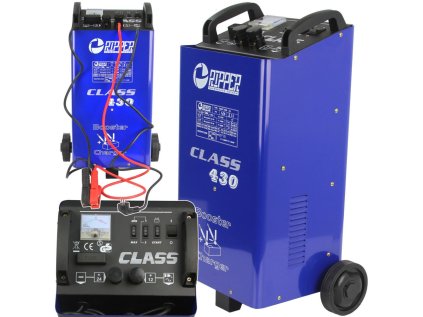 Nabíjačka autobatérií - štartovacie napájanie, 12V/24V, 45-400 Ah, mobilná - RIPPER Class 430