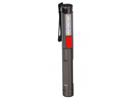 Multifunkčná baterka, COB LED a UV, 150 lm, nabíjateľná - SIXTOL