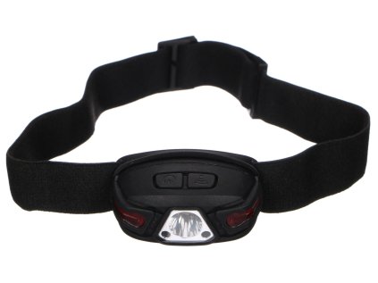 Čelovka se senzorem, 250 lm, LED, USB - SIXTOL