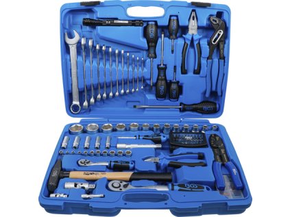 Sada nářadí gola sada 1-4 a 1-2, klíče, kleště, šroubováky, 117 dílů - BGS 9029