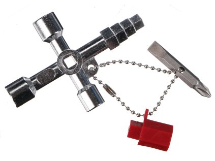 Univerzální klíč na servisní skříně UNI SERVICE BOX 6 SIXTOLaa