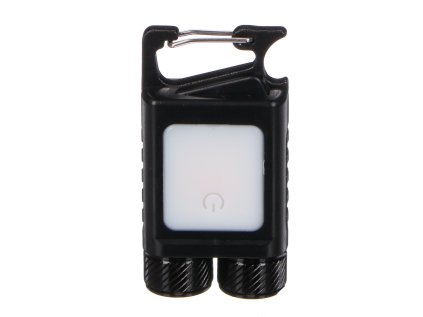 Svítilna na klíče s magnetem, 500 lm, COB LED, USB - SIXTOL