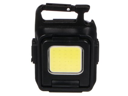 Svítilna na klíče s magnetem, 900 lm, COB LED, USB - SIXTOL