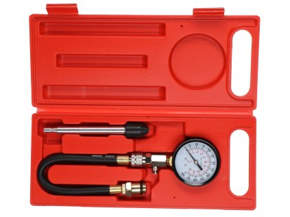 Kompresiometr - tester komprese pro benzínové motory, 0-20 bar, 3 ks - SIXTOL