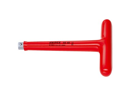 T-klíč s vnějším čtyřhranen 1/2", izolovaný 1000V, délka 165 mm - KNIPEX 98 40