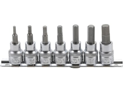 Zástrčné hlavice Imbus 3/8", palcové 1/8" -3/8", sada 7 dílů - BGS 5104