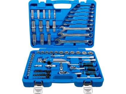 Gola sada 1/4" a 3/8", 6hranné hlavice Pro Torque 4-24 mm, 92 dílů - BGS 2289