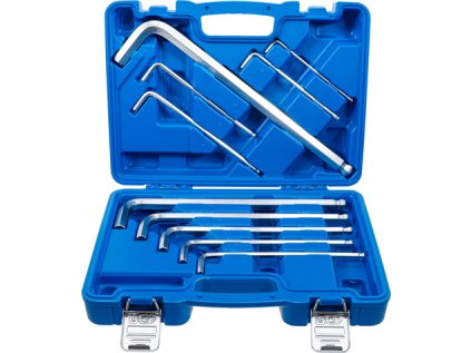 Klíče Imbus s kuličkou MAX H3-H17, sada 10 dílů - BGS 795