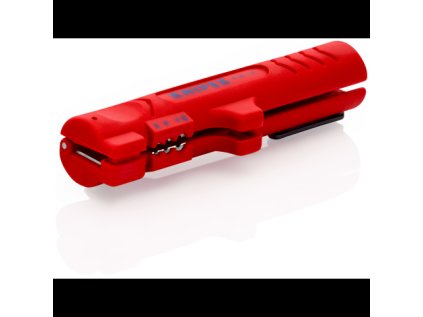 Odizolovací nástroj pro kabely plochého a kruhového průřezu, 4–13 mm - KNIPEX 16 64 125 SB